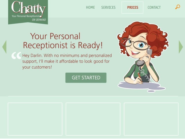 Chatty Receptionist